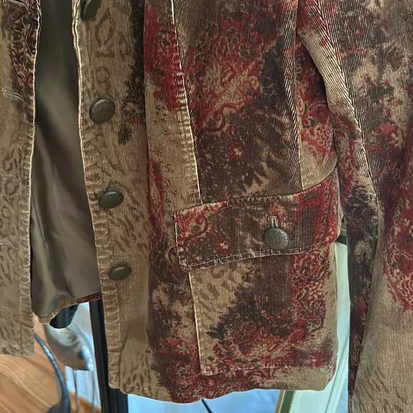 Marc Aurel Corduroy Blazer size L - Picture 7 of 8